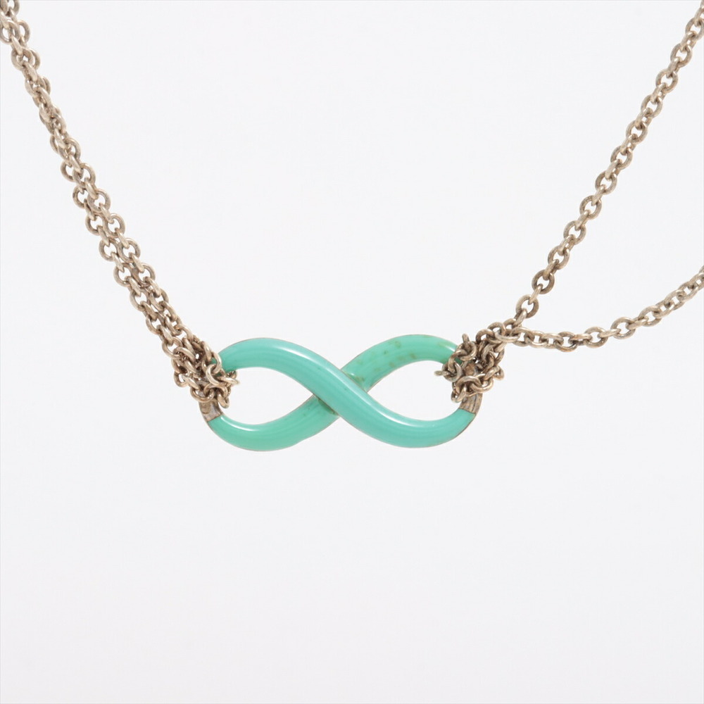 Tiffany Infinity Necklace Silver